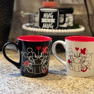 Mickey and Minnie Valentine’s Day mugs